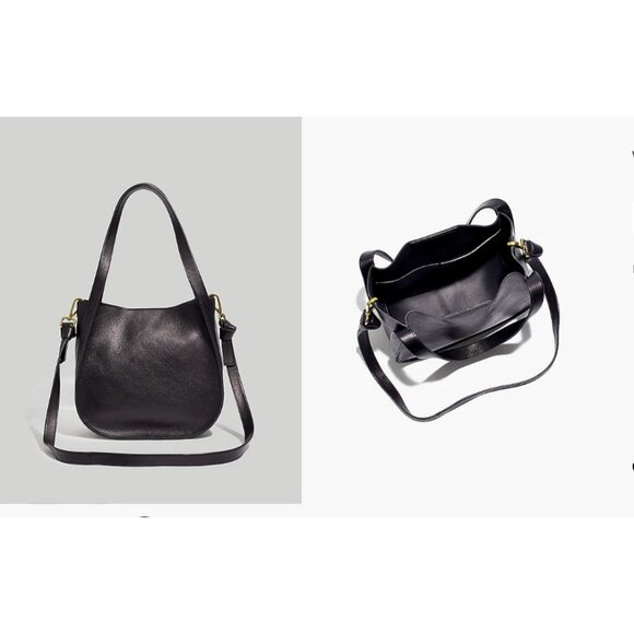 Madewell Handbags - Madewell Womens $178 Sydney Shoulder Bag Black NA105 D